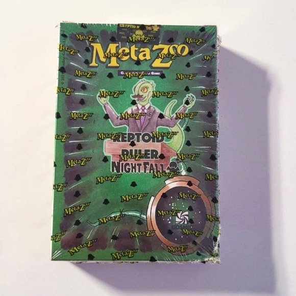 MetaZoo Nightfall Theme Deck Reptoid Ruler Sealed - Picture 1 of 2